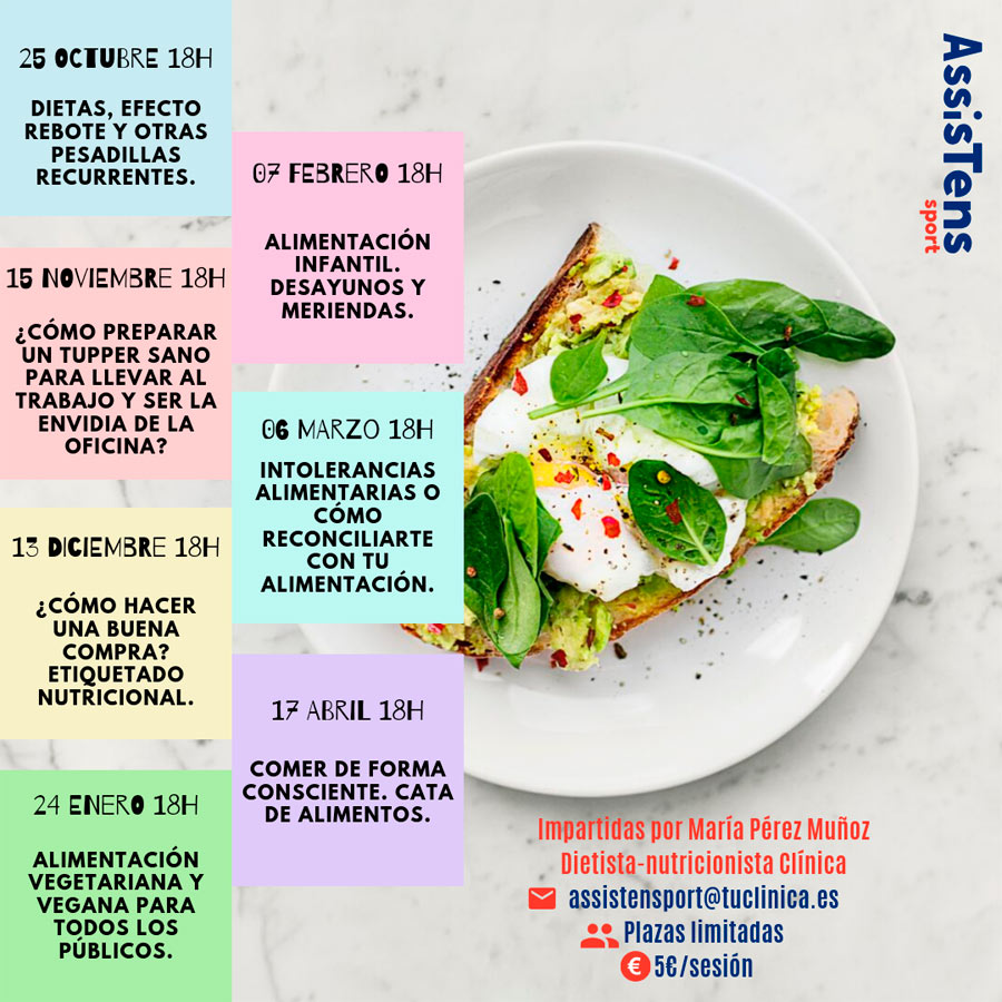 charlas nutrición A Coruña charlas nutrición A Coruña